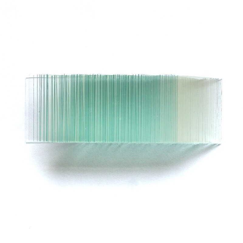100 pieces Microscope Cover Glass 22x26mm Blood Cover Slide 0.5mm Thickness Microscope Blank Slide for Blood Cell Counting Board