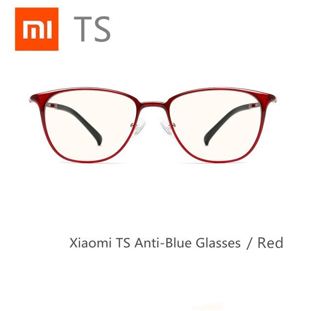Xiaomi mijia anti-blue mi computerbril pro anti blue ray uv-bescherming oogbescherming mi home glass: Ts rood