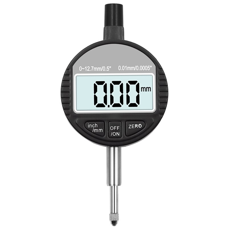 High-precision measuring tool instrumen range meter digital dial indicator precision tool 0.01mm / 0.0005" tester dial indicator: white