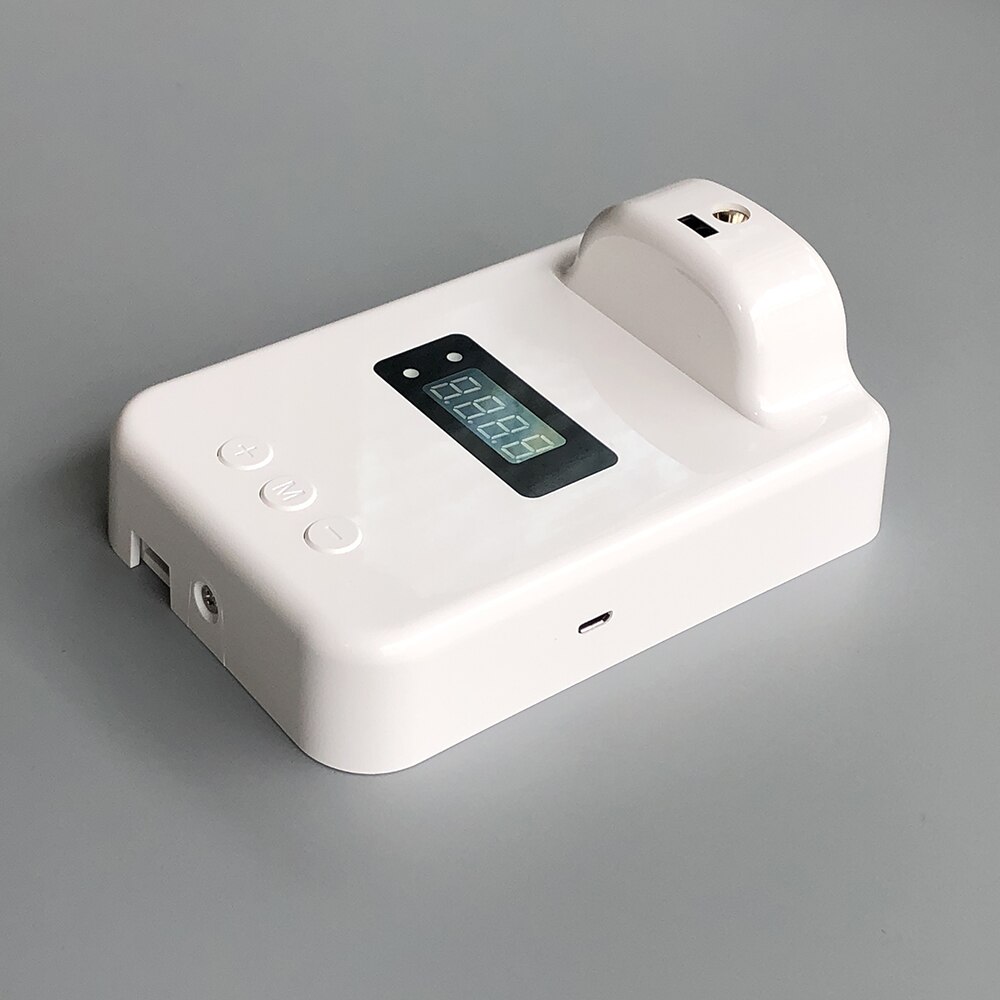 Infrared Thermometer LCD Digital Display IM5 Forehead Hand Palm Temperature Measurement Sensor With Fever Alarm Wall Mounted