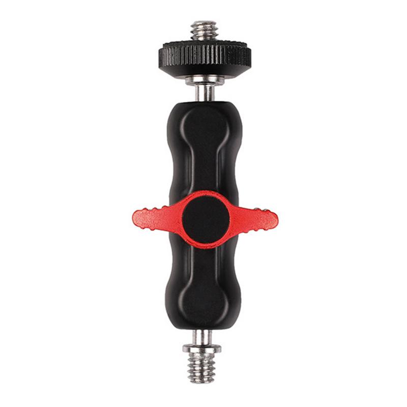 Bras magique pour appareil photo reflex, double sabot, rotule, pince crabe, support universel pour moniteur, pince à rotule, super support