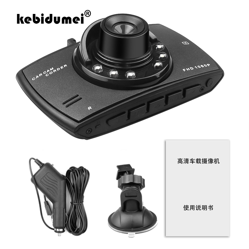 Kebidumei auto dvr camera volledige 1080p 120 graden dashcam video recorder nachtzicht g-sensor bewegingsdetectie dashcam