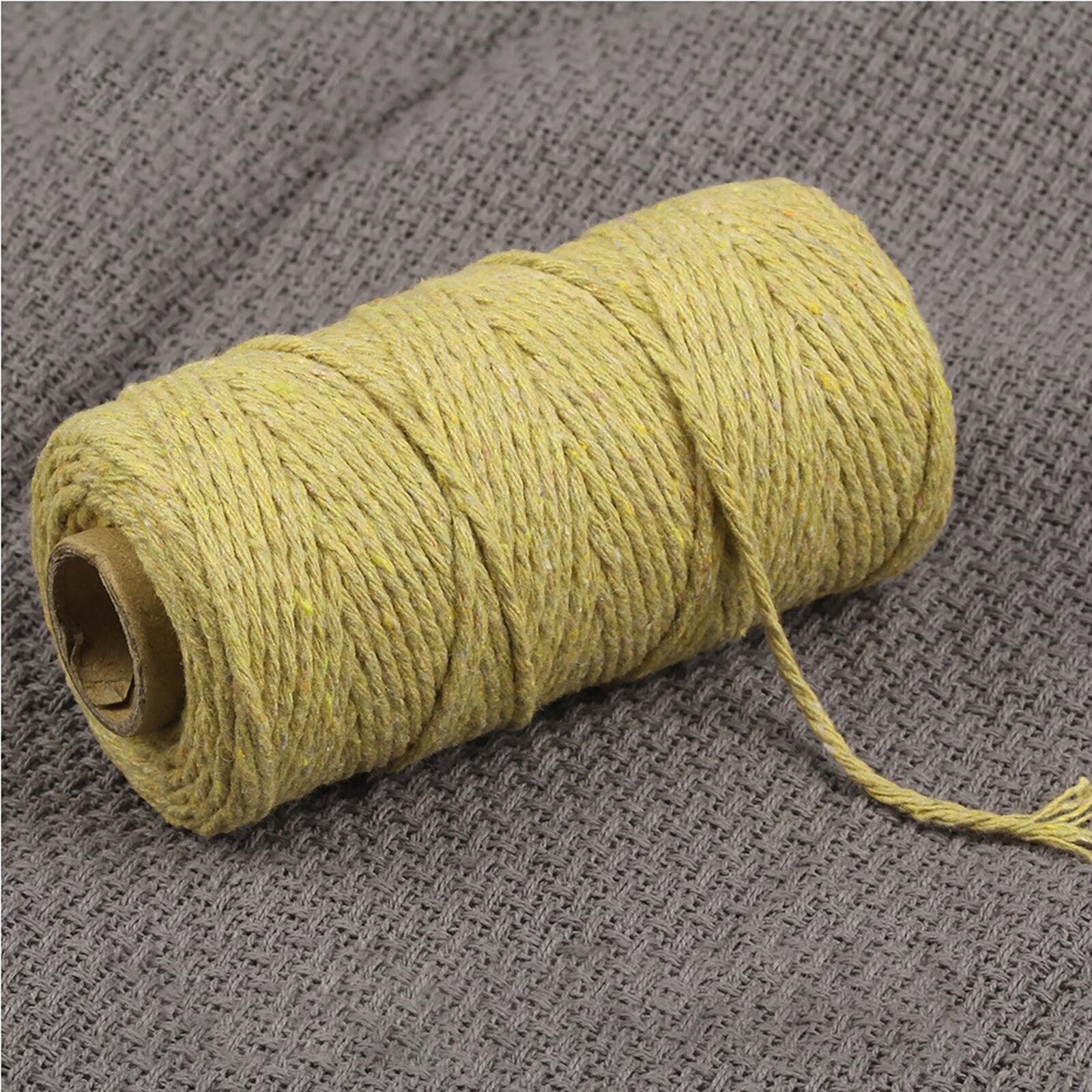 Fil en macramé de 2mm, 110Yards, pour bricolage, chaîne décorative en coton, pour artisanat, pour fête, mariage, accessoire de décoration: 12