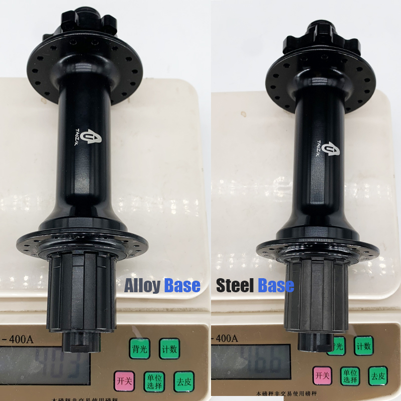 TAOZIK 32 H 36 12 mm 197mm 4 Bearings 6 Paws Rear Fat Bike Ebike Thru Bicycle Hub