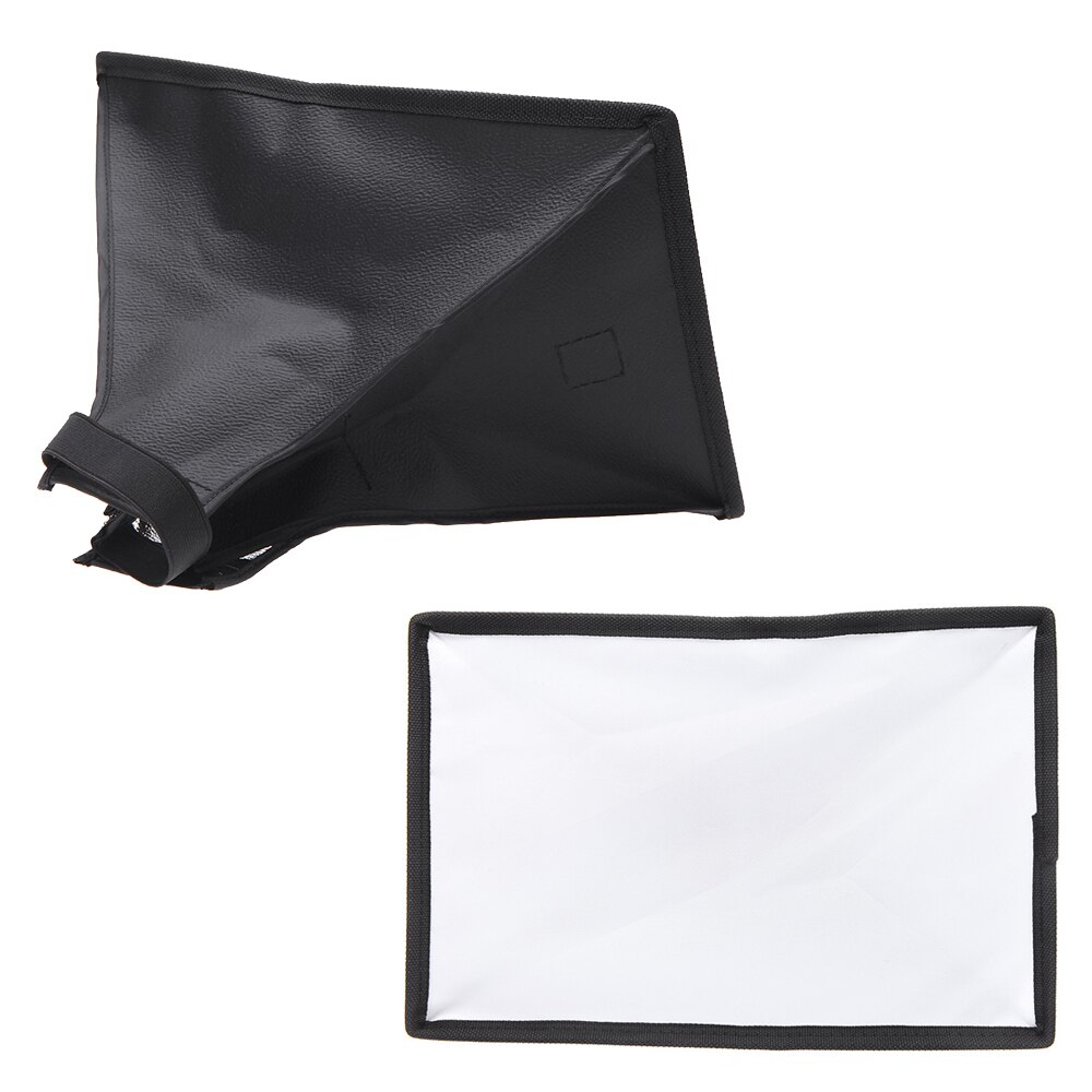 Gosear 17 x 15cm Foldable Photography Flash Softbox Diffuser Soft Box Boxing for Canon Nikon Sony Pentax DSLR Camera Accessories