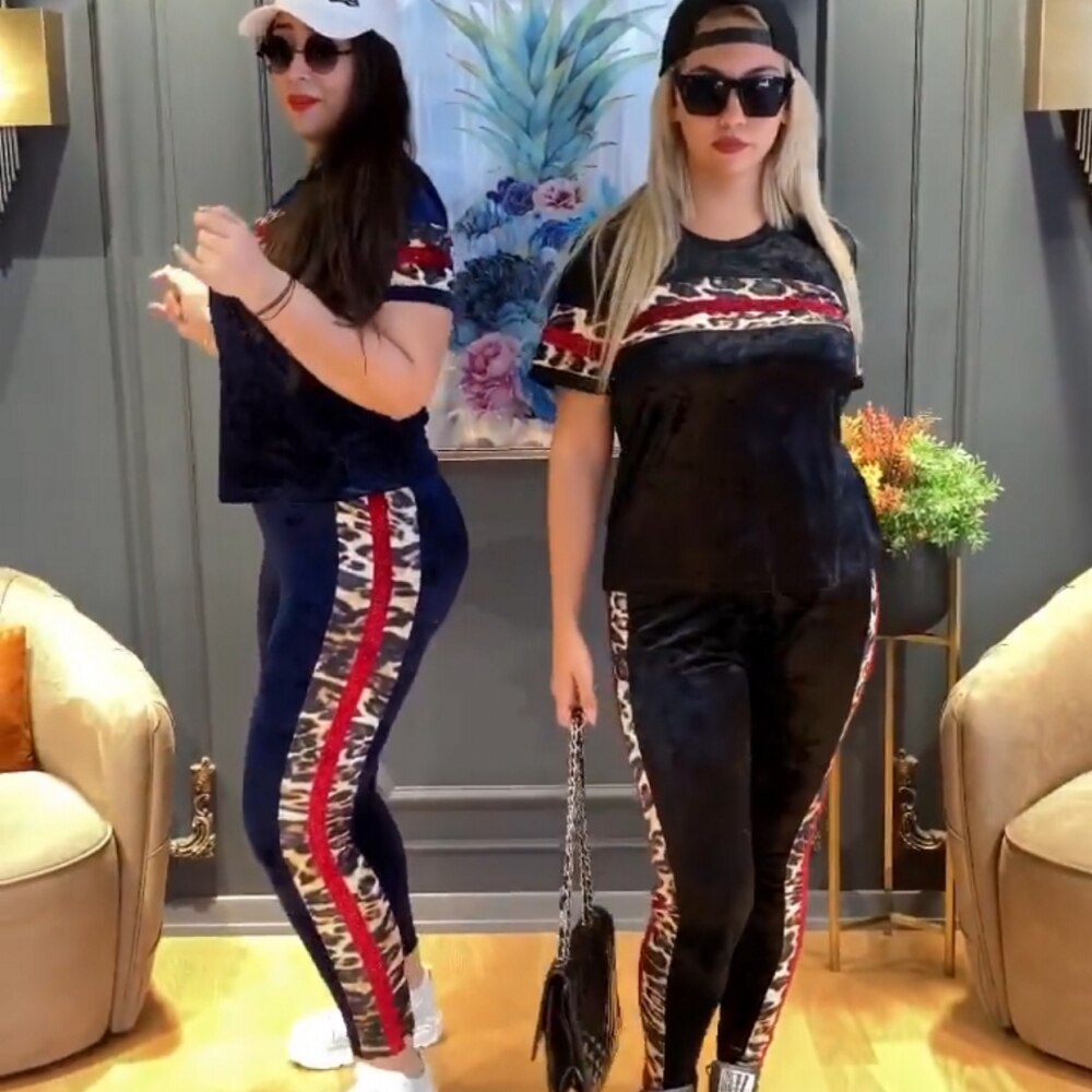 2 Piece Sets African Sets For Women African Print Elastic Bazin Baggy Pants Rock Style Dashiki Famous Suit Lady Outfits