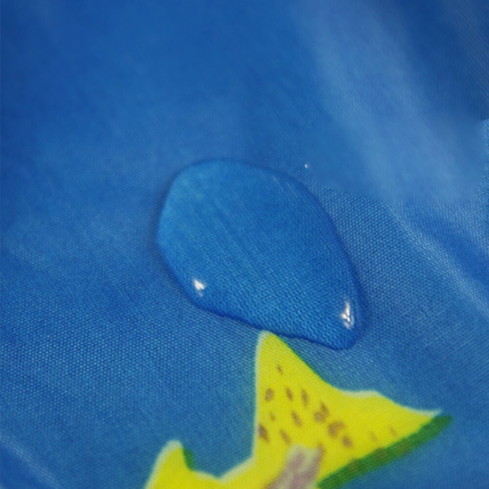 Vattentät barn frisyr mantel förkläde cape salong frisörkläder paraply diameter 60cm