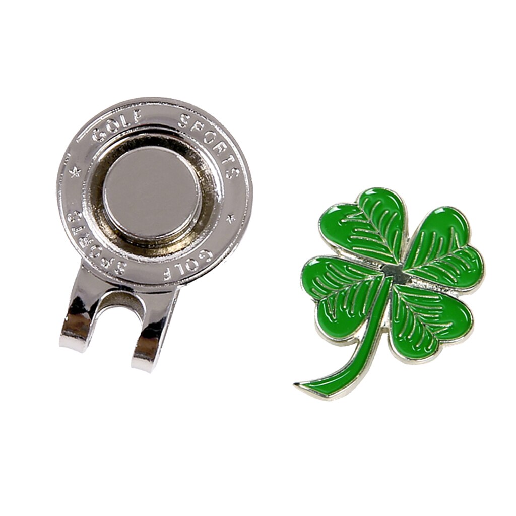 Magnetic Golf Cap Clip with Detachable Golf Markers Training Aid Standard Hat Clip Club Souvenir Keepsake