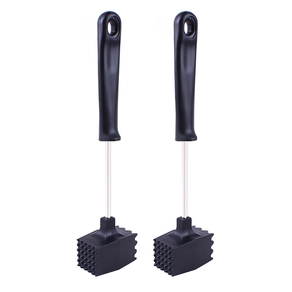 2 Stuks Rvs Double-Side Biefstuk Varkensvlees Vlees Hamer Beater Mallet Rundvlees Kip Keuken Vlees Gevogelte Hulpmiddel