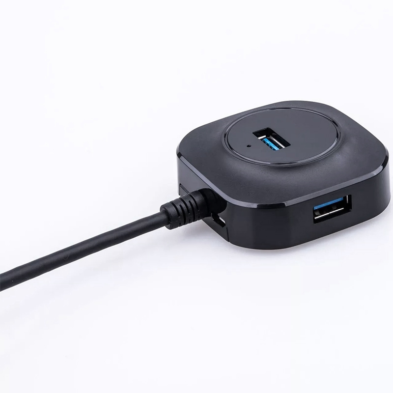 Hub USB 3,0 Hub USB 2,0, multiadaptador/divisor USB, 4 puertos, velocidad Mini, Multiple, Puerto HUB USB 3,0, expansor de concentrador USB para PC