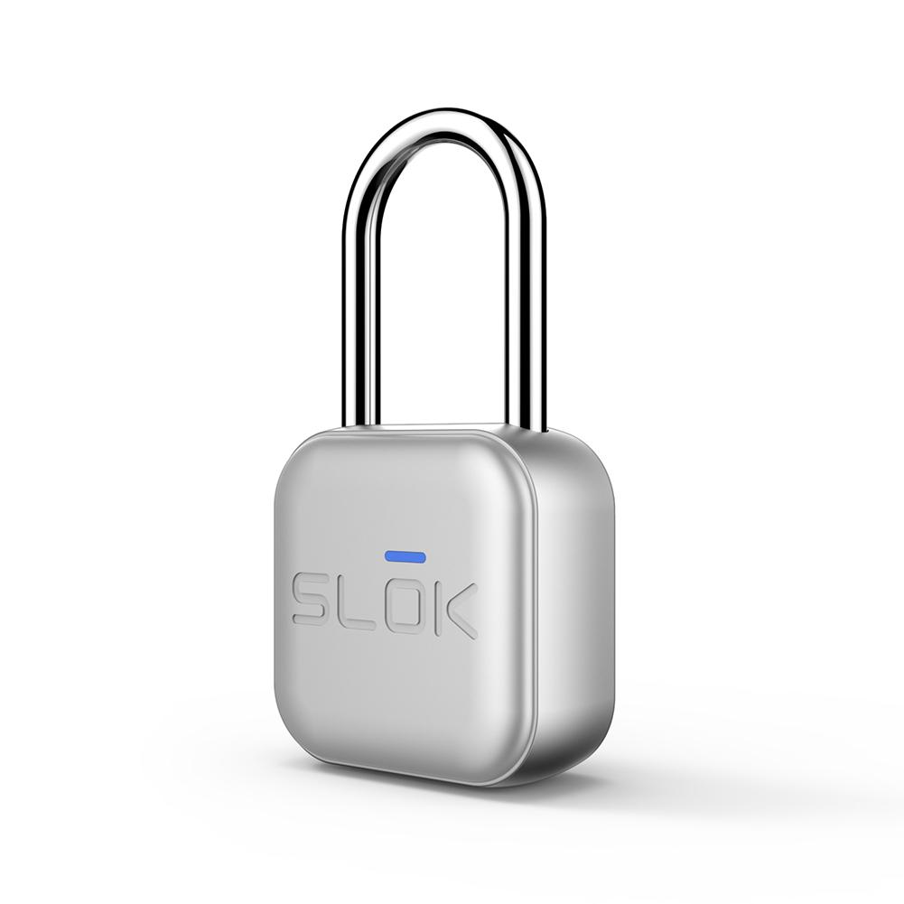 Wireless Bluetooth Padlock Smart Lock Keyless Remote Control Locker Metal Wireless App Control Padlock For Android IOS: Default Title