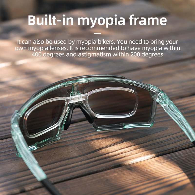 Rockbros fietsbril, fotochromatische gepolariseerde bril,  uv400 beschermingsopties, zonnebril, fietsbril, outdoor sportbril, fietsbril