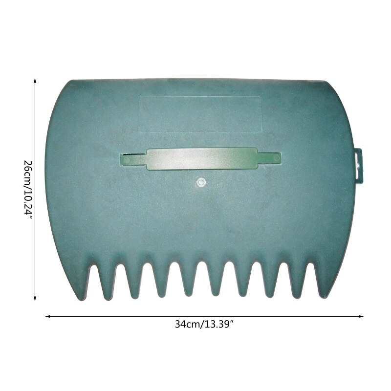 Hand Rakes for Picking Up Leaves for Lawns and Garden Clean -Up Heavy Duty Multiple Use Rake for Leaves Lawn Debris