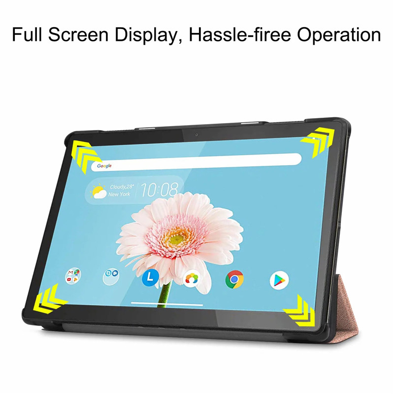 Sprawa dla Lenovo Tab M10 TB-X505F TB-X505X TB-X505L TB-X605F TB-X605L 10.1 cal składany stojak pokrywa dla Funda Lenovo Tab M10 przypadku