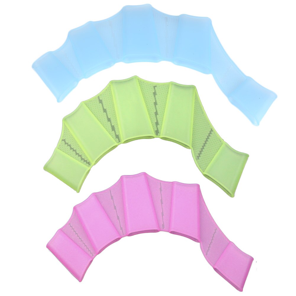 Silicone Material Swimming Fins For Hands Sailor Webbed Flying Fish Webbed Gloves Flippers