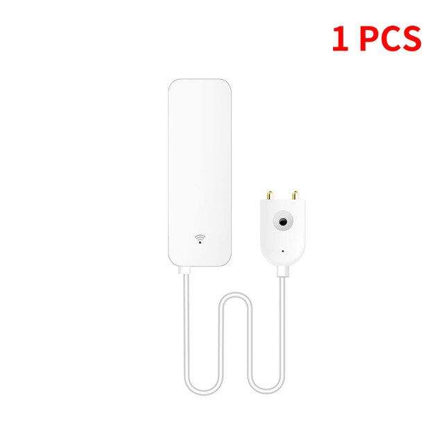 Tuya WiFi Water Leak Sensor, Water Leak Detector, Smartlife APP Notification Alerts,Water Flood Leak Alarm Home Security: 1PCS