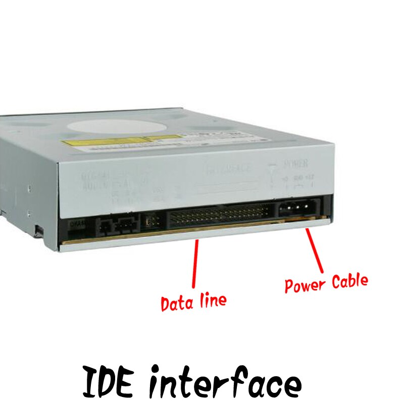 Universal för  lg 24x dvd-rw stationär dator intern ide optisk enhet enhet inspelning dvd/cd-skivor svart ram