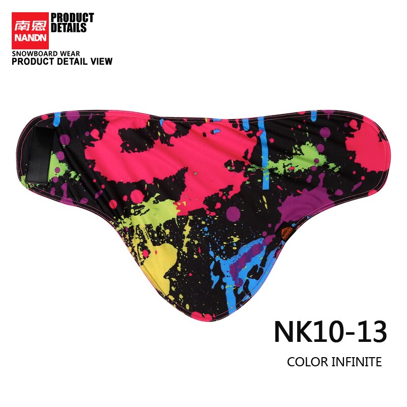 Kreatywny wiatroszczelna odkryty polar termiczna chustka pół twarzy szalik ochrona UV maska narciarska szyi cieplej pokrywa zima Snood Unisex: NK10-13