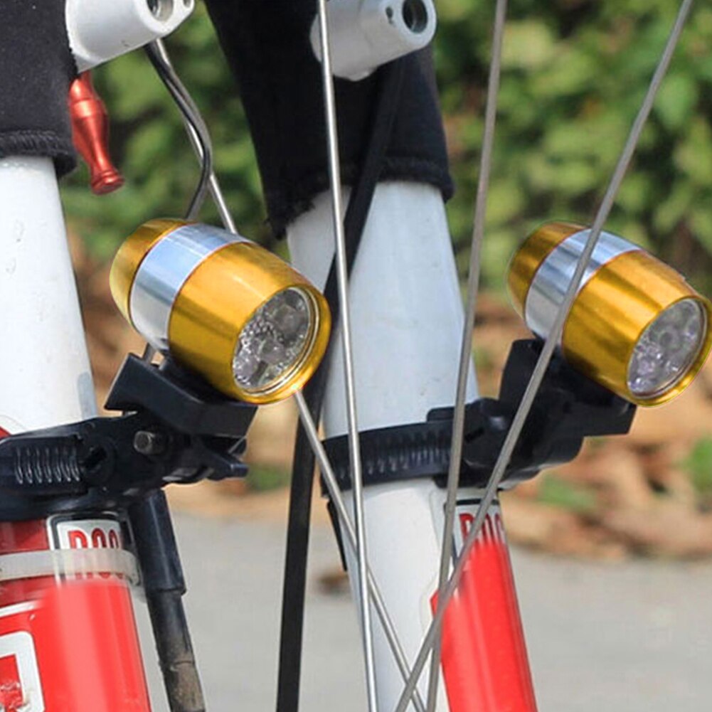 Cykel strålkastare cykel fram ljus ficklampa cykel huvud ljus framgaffel styr lykta cykling säkerhetsvarningslampa