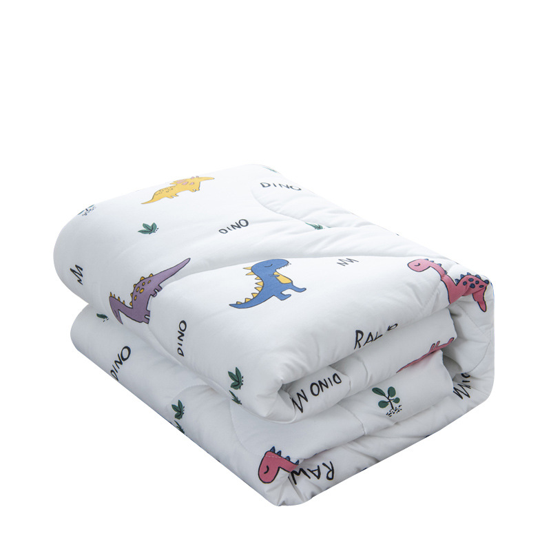 Baby Bed Quilt 120*150cm Toddler Bedding Sleeping Comfy Warm Blanket Kindergarten Boys Girl Cotton Blanket With Padding Core