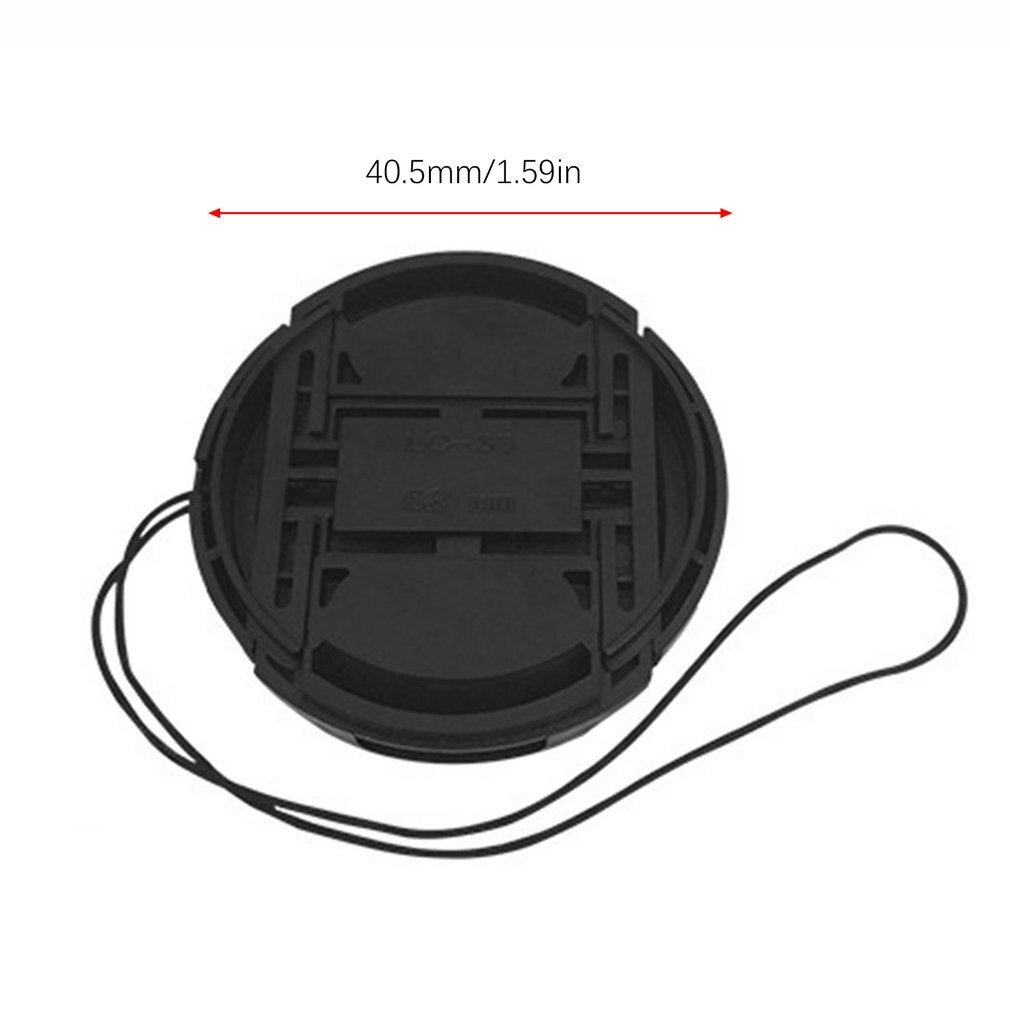 Protective Lens Cap For Canon/Nikon/Pentax/Sony ABS Dust-proof Camera Lens Protector Cover With Anti-lost Rope