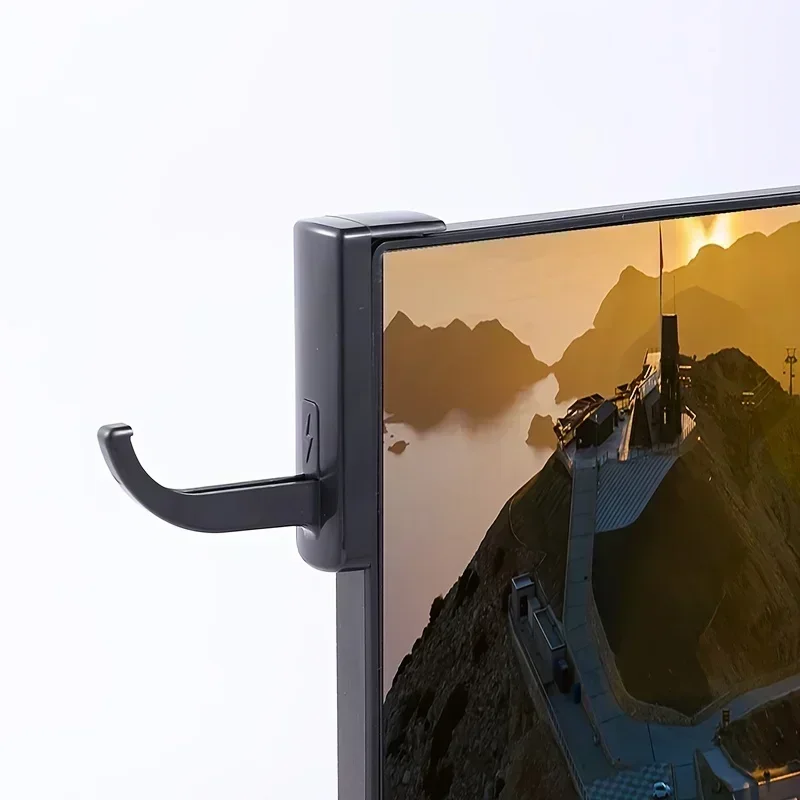 Hodetelefonhodetelefonhenger universal hodetelefonholder veggkrok monitor øretelefonstativ hodetelefonstativholder for alle hodetelefoner