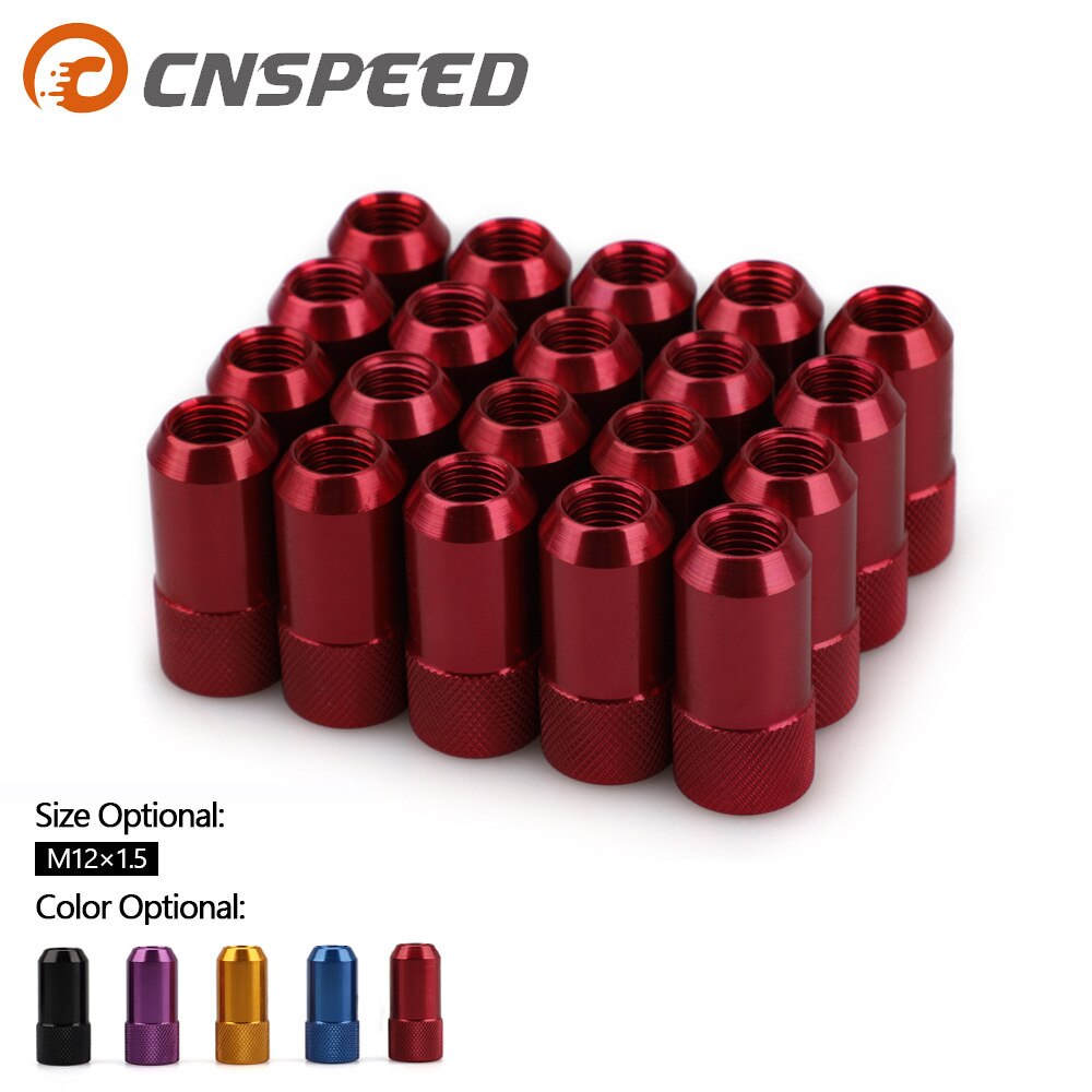 Sales Car Modified Wheel Hub Nut 7075-T6 Aluminium Alloy Universal M12x1. 5 Wheel Hub Screw Nut