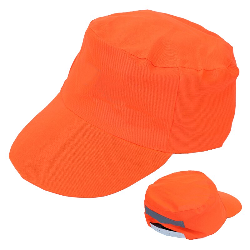 High Visibility Reflective Hats Sunshade Clean Sanitation Safeguard Traffic Construction Safety Labor Protect Sports Fishing Hat