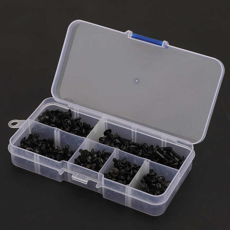 M3 Round Head Screw Carbon Steel Screws Fastening Set Socket Head Screw with Washer