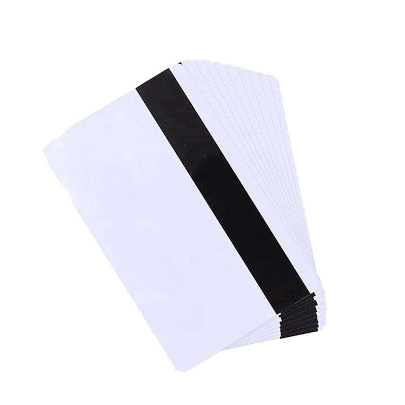 30PCS Magnetic Stripe Card Low / High Resistance Blank PVC 2 / 3 Track Magnetic Card suit for Members / VIP / access card etc.