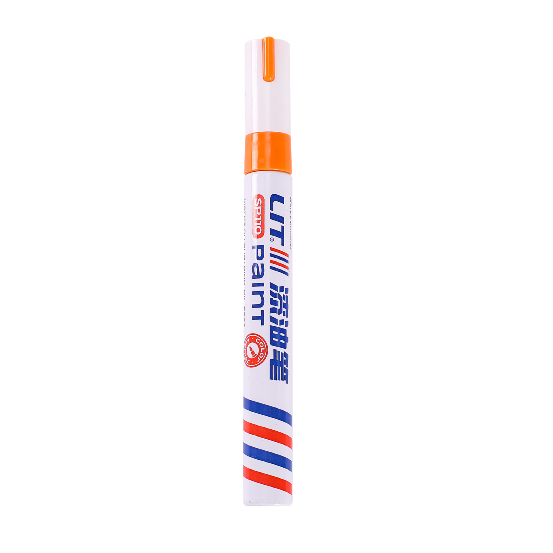 Pióro do lakieru samochodowego Wodoodporny marker do malowania bieżników opon samochodowych na bazie oleju Trwała naprawa zarysowań samochodowych Pióro do lakieru Szybkoschnący: Niebieski