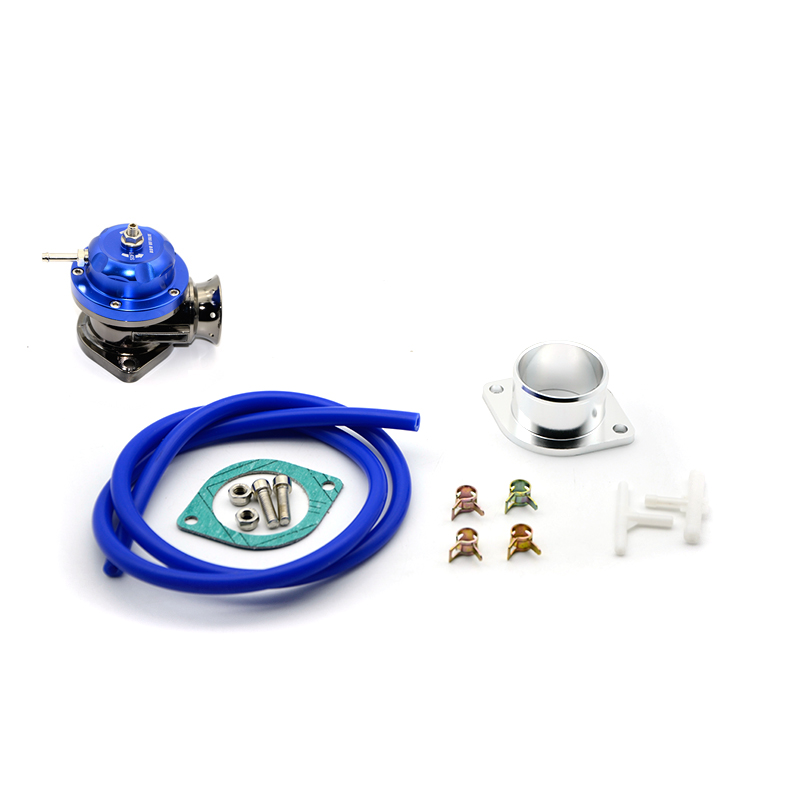 Depotuning Universele Type-Rs Turbo Blow Off Valve Verstelbare 25psi Bov Blow Dump/Blow Off Adapter 5 Kleuren: Blue