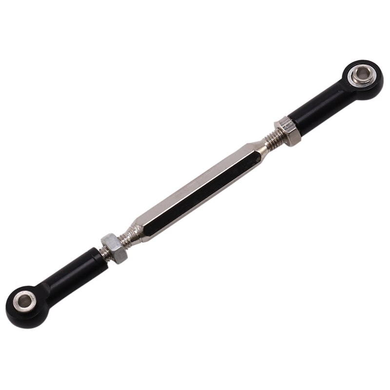 Front Steering Rod Front Axle Rod for RC Model Car 1:10 HPI Venture FJ Cruiser Tracked Parts: Black