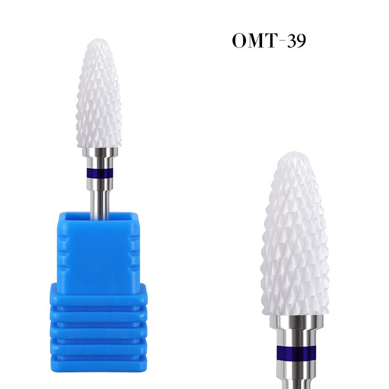 Fraise pour manucure et pédicure moulin Machine électrique pour ongles mèches de perceuse à ongles électrique Nail Art moulin outils de vernis à ongles: OMT-39