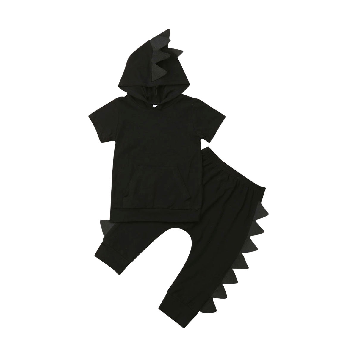 Småbørn børn baby dreng outfit dinosaur tøj t-shirt toppe bukser bukser tøj