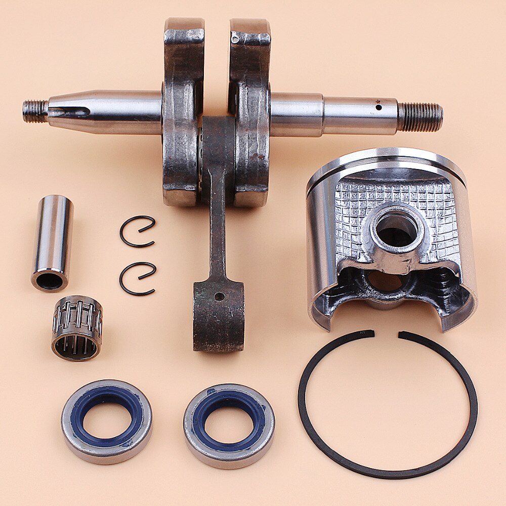 CRANKSHAFT CRANK SHAFT OIL SEAL 50MM PISTON FOR HUSQVARNA 268 266 Chainsaw Engine Motor Parts