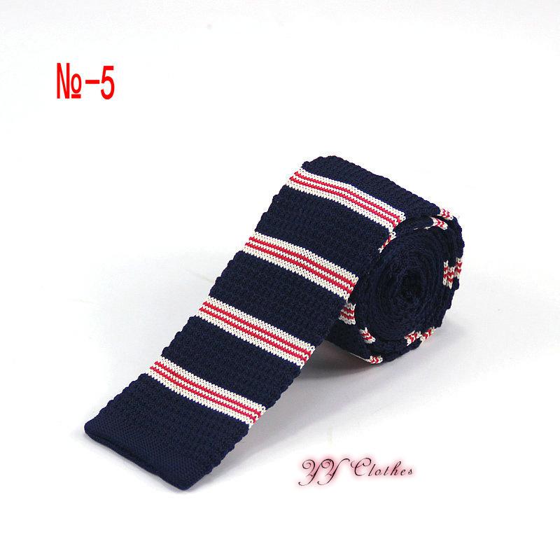 Handmade Men Knitting Ties Casual Men's Formal Wear Business Suit Ties For Wedding Party For Male Necktie: 5
