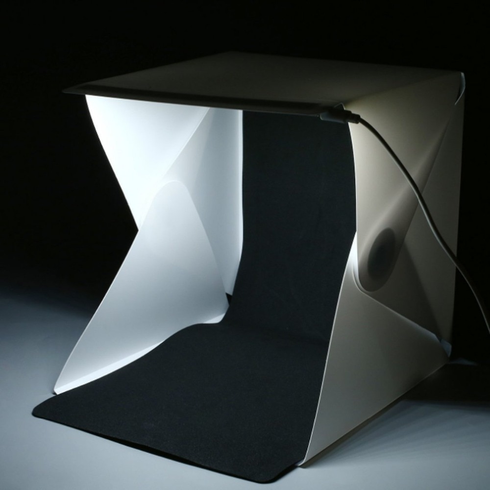 Portable Photo Studio Lighting Mini Box Photography Backdrop LED Light Room Tent