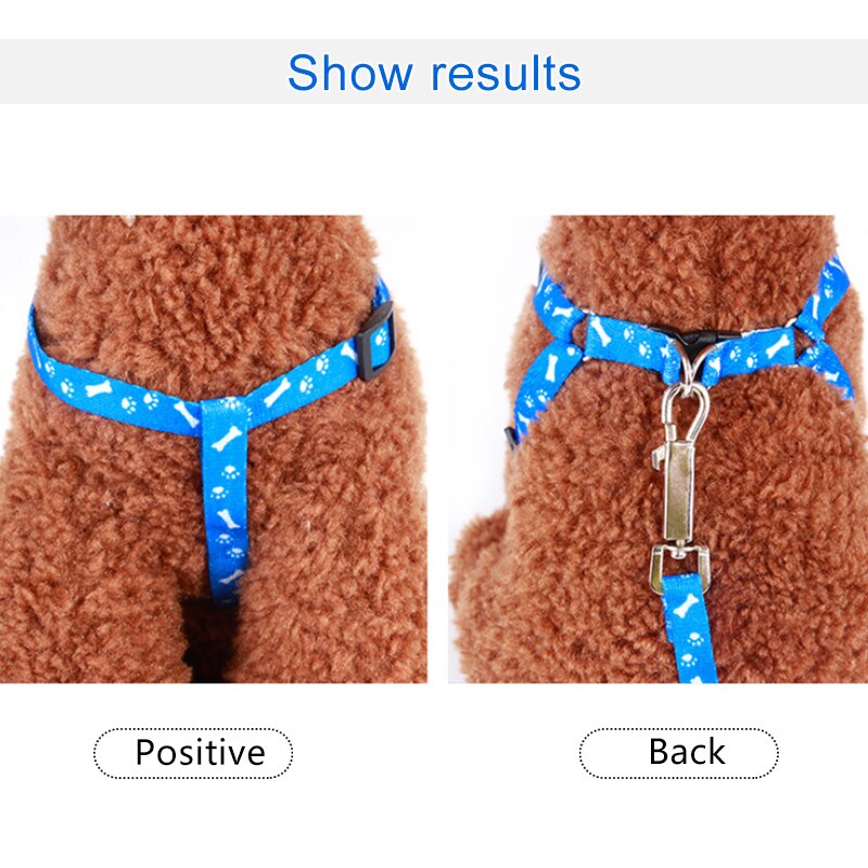 Pet Dog Leash Harness Dog Collar Cat Walking Training Leash Cats Dog Harness Collar Leash Strap Belt 45