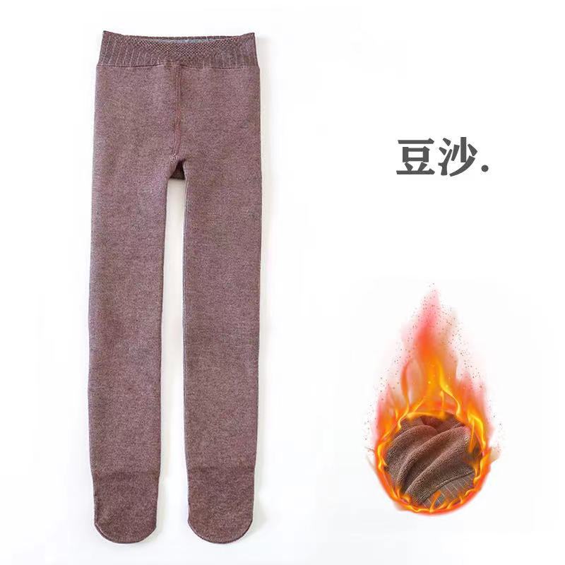 3-12 jahre Neue Ziege Kuchen Vlies Verdickt Mädchen der Gamaschen Zu Halten Warme Winter Baby Socken Doppel böGen Baby Strumpfhosen: dousha / M(95-100 CM)