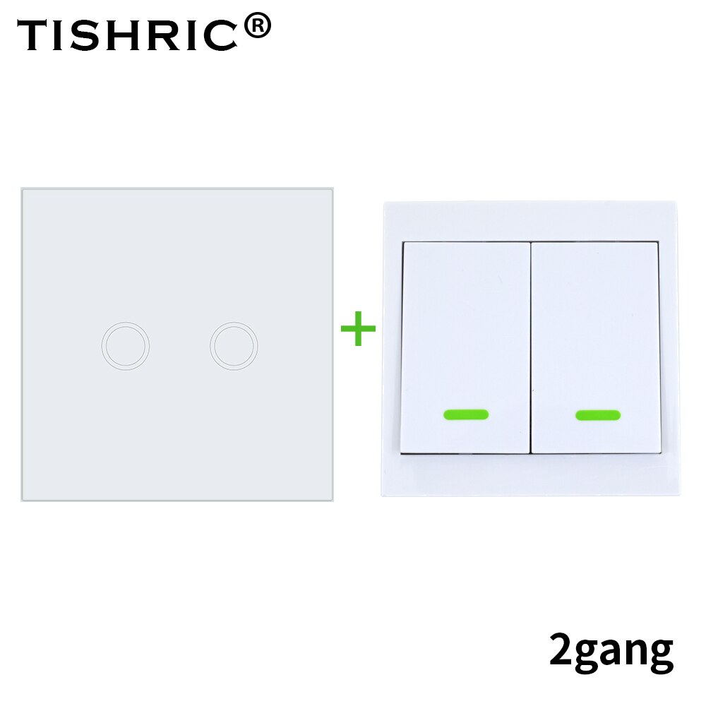 TISHRIC RF fernbedienung 433Mhz Absender 86 Typ Zauberstab Tafel Klebrige Clever Heimat arbeit mit SONOFF RF/T1 /T2/T3/Brücke/TX/433: 2C Fernbedienung und schalten