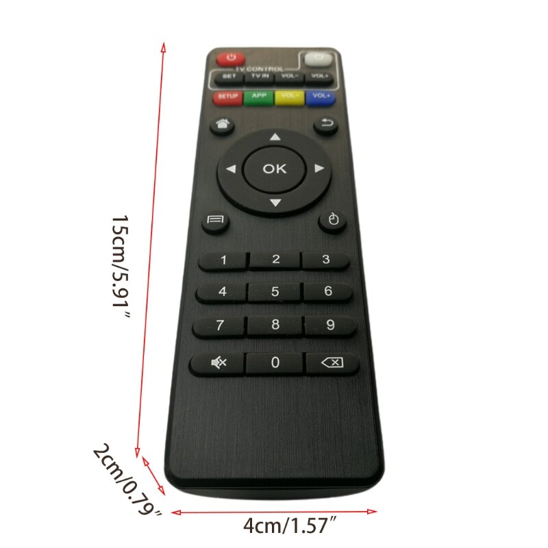 Replacement Remote Control for TV Box, Decoder, Android,Infrared,Control for X96 X96Q X96mini X96w