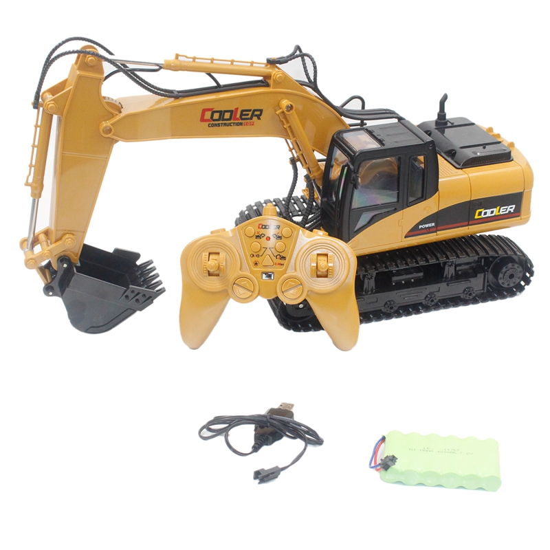 HUINA 15 Kanal Voll Funktions Fernbedienung Bagger Bau Traktor Bagger Spielzeug Mit 2,4 Ghz Absender: Ursprünglich Titel