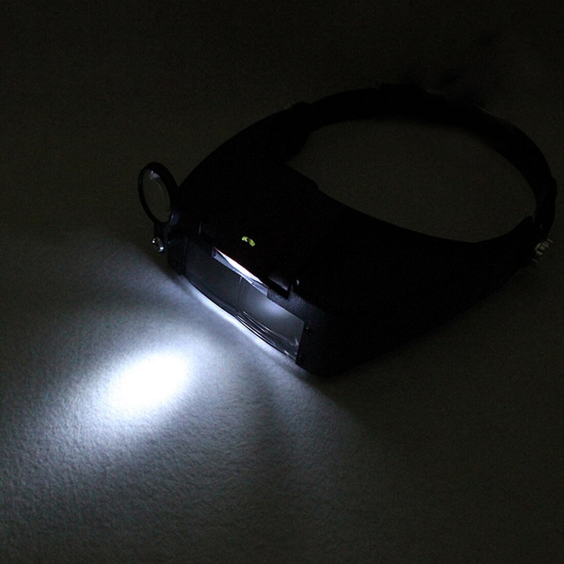 Leesbril Vergrootglazen Verschillende Tijden USB Aangedreven met 2 Verstelbare Helderheid LED-Licht voor Dichtbij Werk Hoofd Vergrootglas Bril Sieraden – koop de beste producten in de online winkel