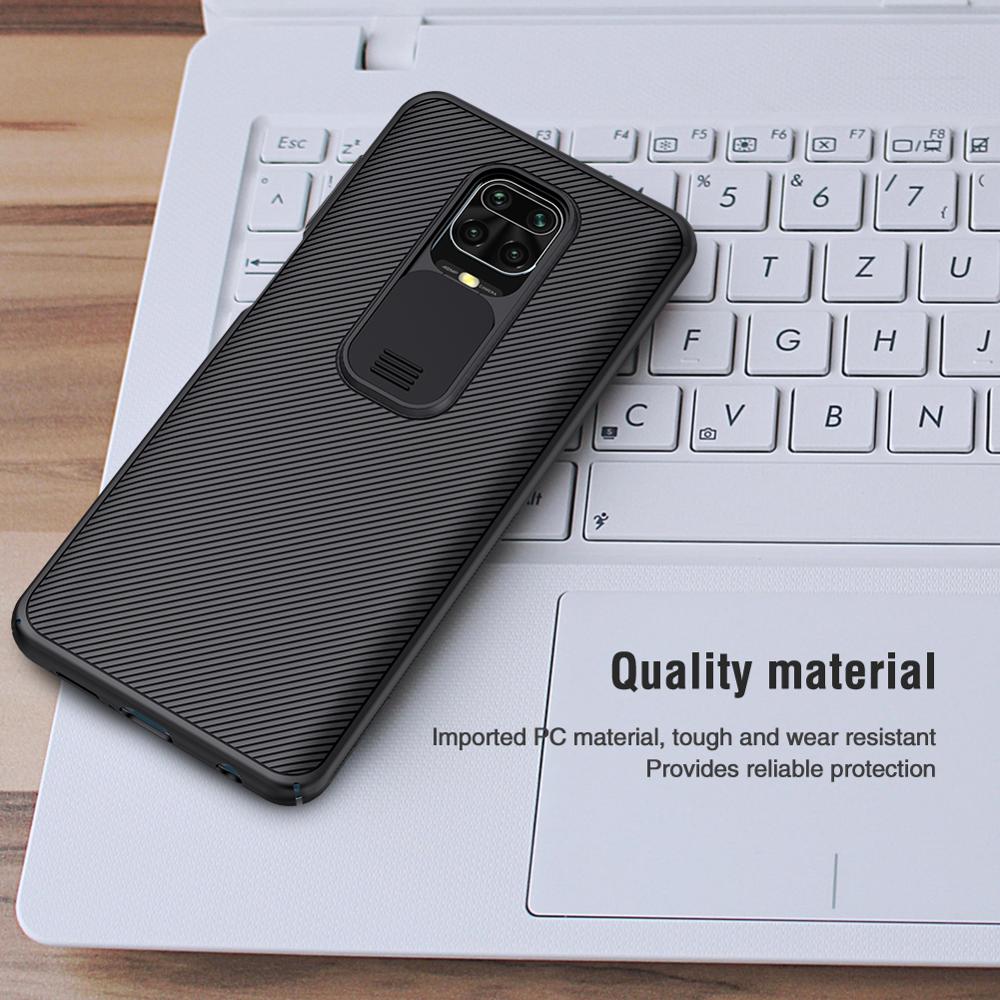 For Xiaomi Redmi Note 9s Note 9 Pro Max Phone Case PC Nillkin Slider Cover Camera Protective case For NOTE 9 NOTE9 PRO Back Cove