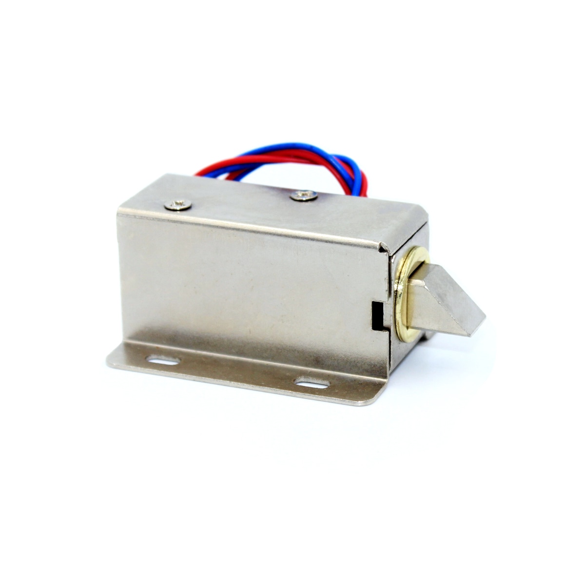 Elektronisk dørlås lås dørlåge  dc 12v 0.4a frigørelsesenhed magnetventil adgangskontrollås mini-skabe elektronisk lås