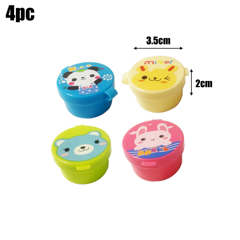 Lunch Bento Soy Sauce Box Container with Dropper Cute Plastic Condiment Dispenser Mini Salad Tomato Sauce Bottle: Light Grey