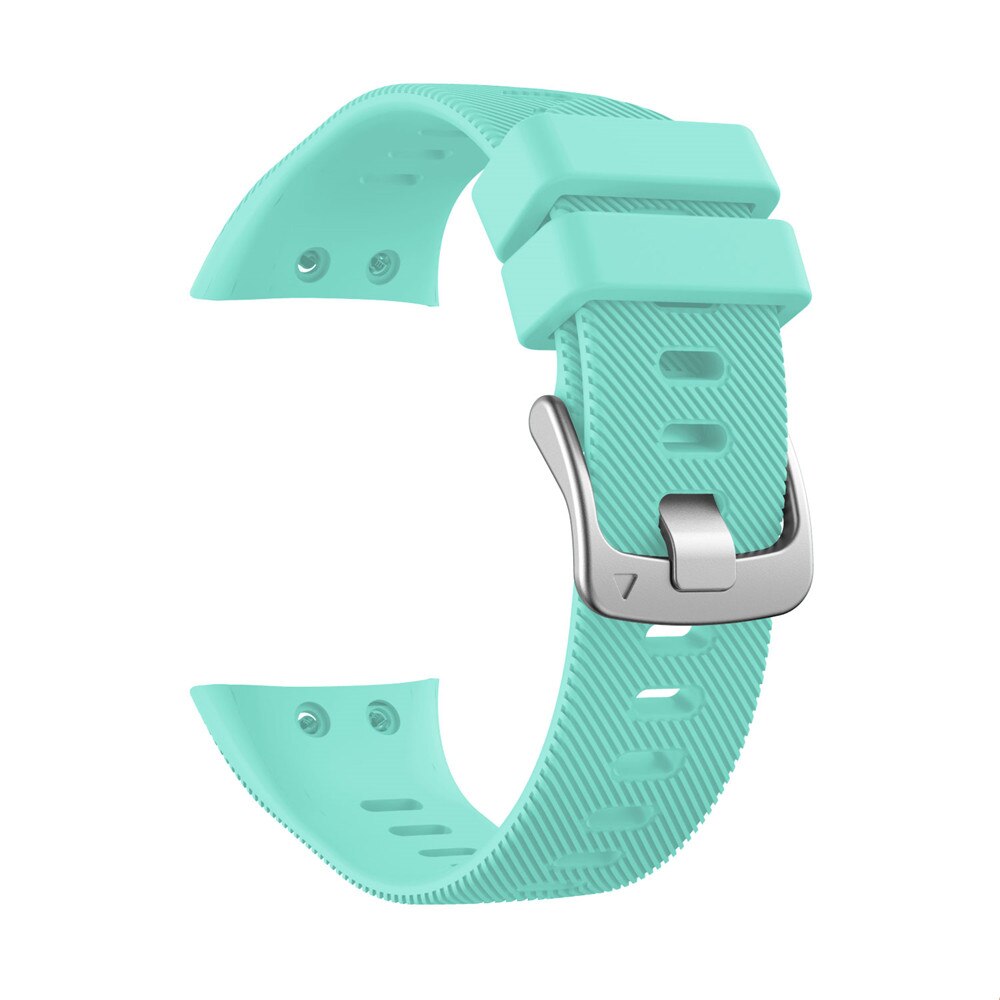 Silikon dla Garmin Forerunner 45 S moda zespoły sport bransoletka zamienna watchband dla Garmin Forerunner 45 smart watchstrap: Duck green / For forerunner 45