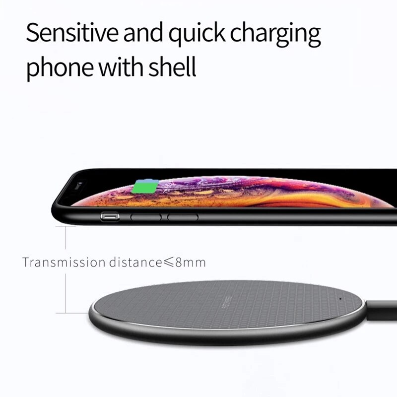 10W Fast Wireless Charging for Google Pixel 5 4 XL 4XL Qi Wireless Charger