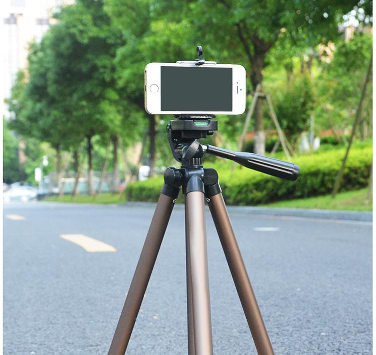 weifeng WT 3130 handiness Video camera Camcorder DV tripod Mobile phone clip portable tripod Aluminum
